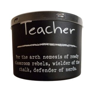 Teacher Inscribed Large Sage 3 Wick Jar Candle 14 0z